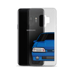 87-93 Blue Foxbody Samsung Case (Front) - 5ohNation