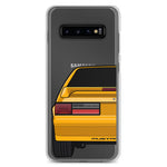 87-93 Orange Hatchback Samsung Case (Rear) - 5ohNation
