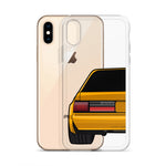 88-93 Notchback Orange iPhone Case (Rear) - 5ohNation