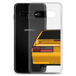 87-93 Orange Hatchback Samsung Case (Rear) - 5ohNation