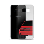 88-93 Notchback Red Samsung Case (Rear) - 5ohNation
