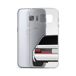 88-93 Notchback White Samsung Case (Rear) - 5ohNation