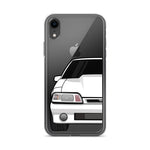 87-93 White Foxbody iPhone Case (Front) - 5ohNation