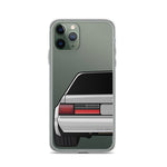 88-93 Notchback Silver iPhone Case (Rear) - 5ohNation