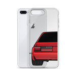 88-93 Notchback Red iPhone Case (Rear) - 5ohNation