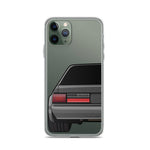 88-93 Notchback Gray iPhone Case (Rear) - 5ohNation