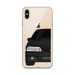 87-93 Black Foxbody iPhone Case (Front) - 5ohNation