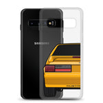 87-93 Orange Hatchback Samsung Case (Rear) - 5ohNation