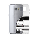87-93 White Foxbody Samsung Case (Front) - 5ohNation