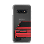 88-93 Notchback Red Samsung Case (Rear) - 5ohNation