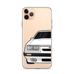 79-86 4 Eye White iPhone Case (Front) - 5ohNation