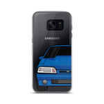87-93 Blue Foxbody Samsung Case (Front) - 5ohNation
