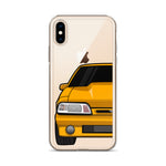 87-93 Orange Foxbody iPhone Case (Rear) - 5ohNation