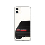 88-93 Notchback Black iPhone Case (Rear) - 5ohNation