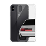88-93 Notchback Silver iPhone Case (Rear) - 5ohNation