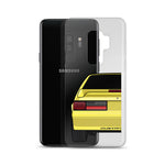 87-93 Yellow Hatchback Samsung Case (Rear) - 5ohNation