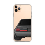 88-93 Notchback Gray iPhone Case (Rear) - 5ohNation