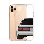 88-93 Notchback Silver iPhone Case (Rear) - 5ohNation