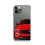 2018-19 Race Red iPhone Case (Front) - 5ohNation