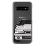 87-93 Silver Foxbody Samsung Case (Front) - 5ohNation