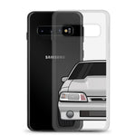 87-93 Silver Foxbody Samsung Case (Front) - 5ohNation