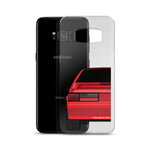 87-93 Red Hatchback Samsung Case (Rear) - 5ohNation