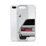 88-93 Notchback Silver iPhone Case (Rear) - 5ohNation