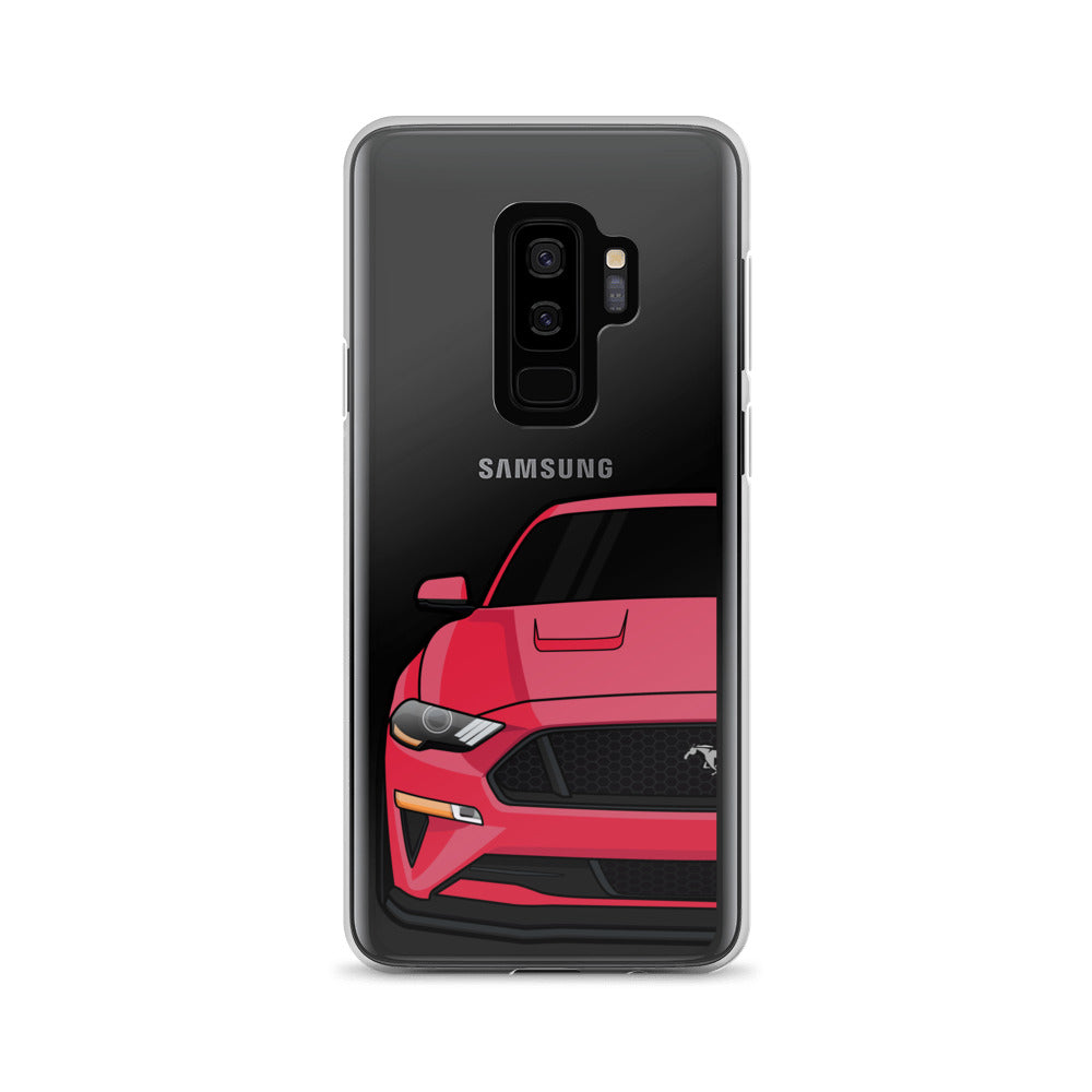 2018-19 Ruby Red Samsung Case (Front) - 5ohNation