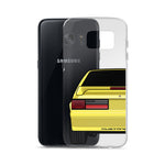 87-93 Yellow Hatchback Samsung Case (Rear) - 5ohNation