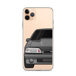 87-93 Gray Foxbody iPhone Case (Front) - 5ohNation