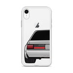 88-93 Notchback Silver iPhone Case (Rear) - 5ohNation
