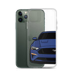2018-19 Kona Blue iPhone Case (Front) - 5ohNation