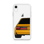 88-93 Notchback Orange iPhone Case (Rear) - 5ohNation