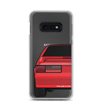 87-93 Red Hatchback Samsung Case (Rear) - 5ohNation