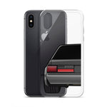 88-93 Notchback Gray iPhone Case (Rear) - 5ohNation
