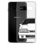 87-93 White Foxbody Samsung Case (Front) - 5ohNation