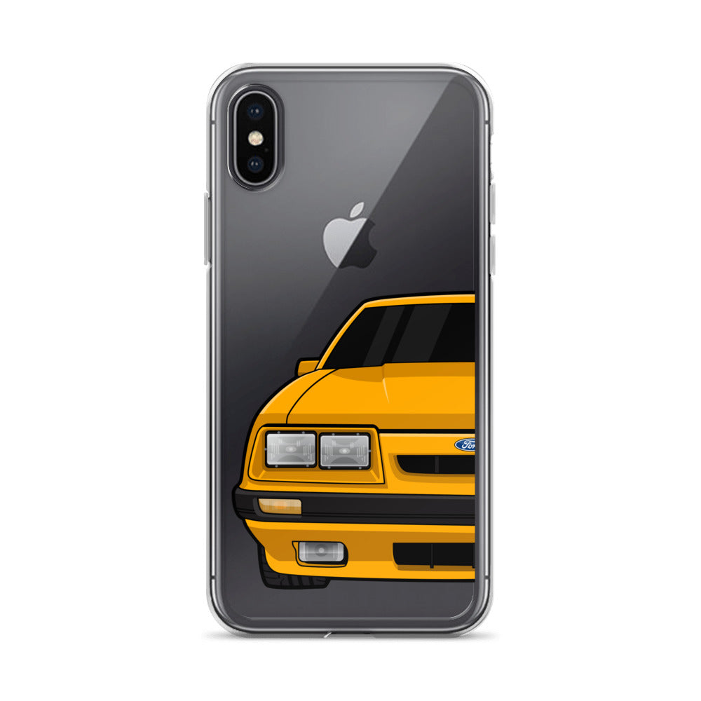 79-86 4 Eye Orange iPhone Case (Front) - 5ohNation