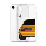 88-93 Notchback Orange iPhone Case (Rear) - 5ohNation