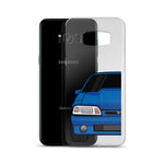 87-93 Blue Foxbody Samsung Case (Front) - 5ohNation