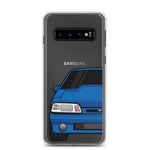 87-93 Blue Foxbody Samsung Case (Front) - 5ohNation