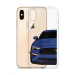 2018-19 Kona Blue iPhone Case (Front) - 5ohNation