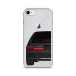 87-93 Black Hatchback iPhone Case (Rear) - 5ohNation