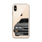 79-86 4 Eye Gray iPhone Case (Front) - 5ohNation