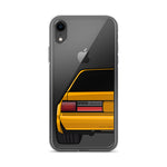 88-93 Notchback Orange iPhone Case (Rear) - 5ohNation