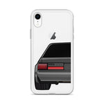 88-93 Notchback Gray iPhone Case (Rear) - 5ohNation