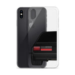 88-93 Notchback Black iPhone Case (Rear) - 5ohNation