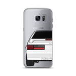 87-93 White Hatchback Samsung Case (Rear) - 5ohNation