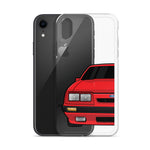 79-86 4 Eye Red iPhone Case (Front) - 5ohNation