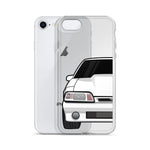 87-93 White Foxbody iPhone Case (Front) - 5ohNation