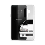 87-93 White Foxbody Samsung Case (Front) - 5ohNation
